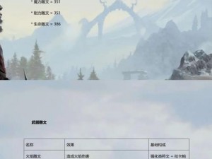 上古卷轴OL寒霜雕文制作全攻略：从入门到精通的指南