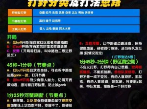 莉莉娅打野攻略下篇：深度解析英雄联盟人气英雄强势野区玩法