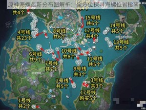 原神海螺最新分布图解析：全方位探寻海螺位置指南