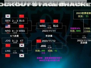 英雄联盟S12赛季赛程入围赛时间全解析：精彩对决不容错过