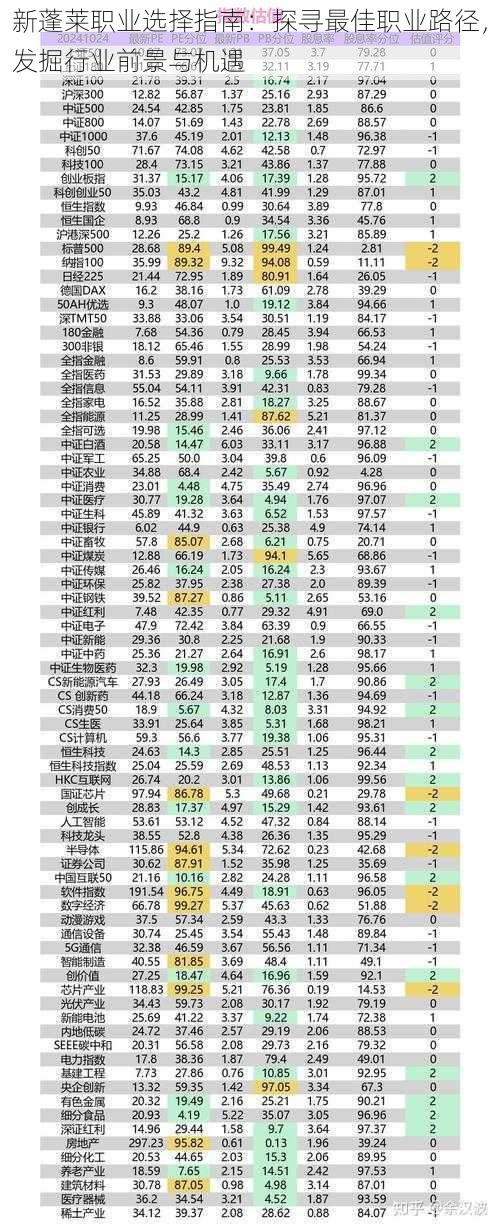 新蓬莱职业选择指南：探寻最佳职业路径，发掘行业前景与机遇