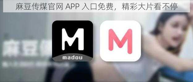 麻豆传煤官网 APP 入口免费，精彩大片看不停