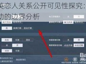 和平精英恋人关系公开可见性探究：隐私与社交互动的边界分析