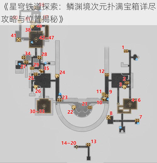 《星穹铁道探索：鳞渊境次元扑满宝箱详尽攻略与位置揭秘》